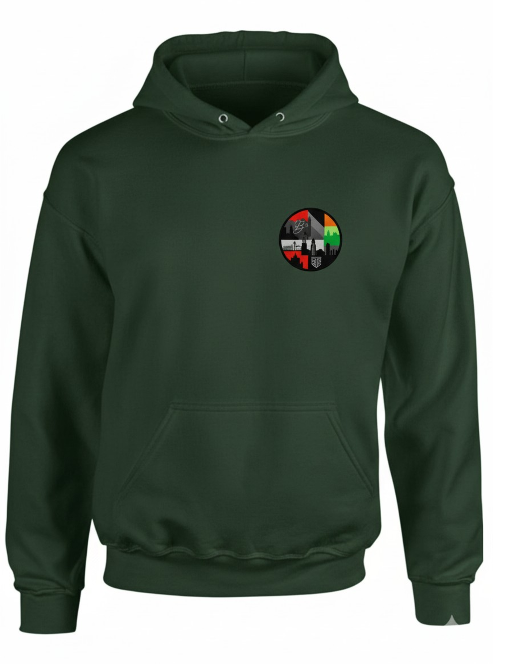 Spirit of the City X b real. Scouse X Irish hoodie
