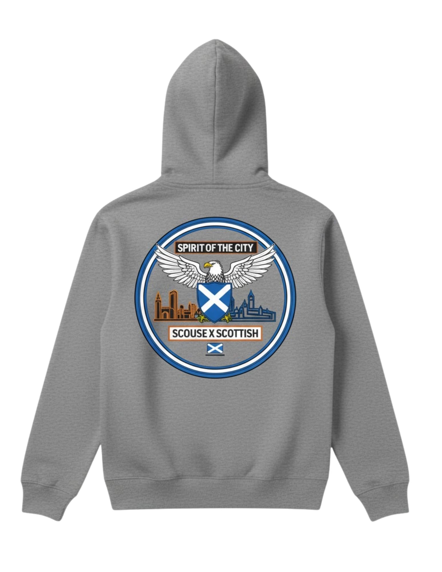 Spirit of the City X b real. Scouse X scottish hoodie