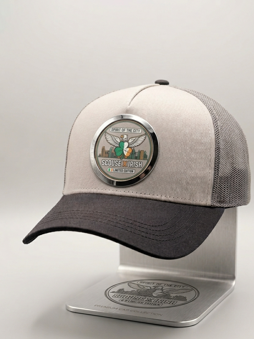 Spirit of the city X B-Real Scouse x Irish trucker hat