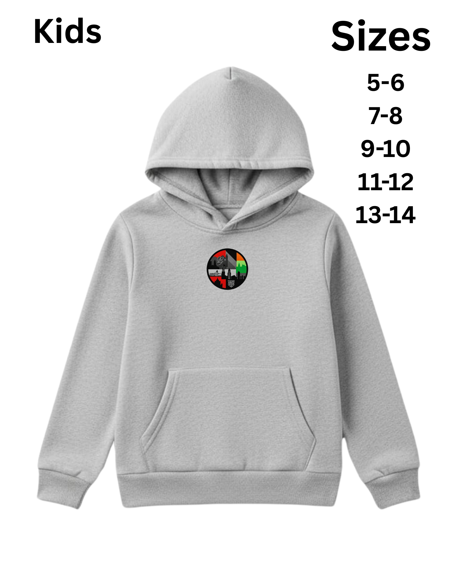 Spirit of the City X b real hoodie (kids)