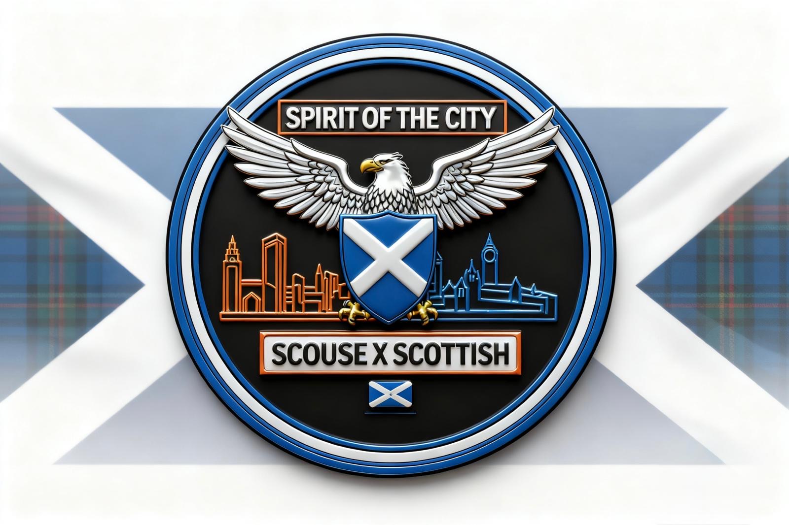 Spirit of the city X B-Real Scouse x Scottish trucker hat