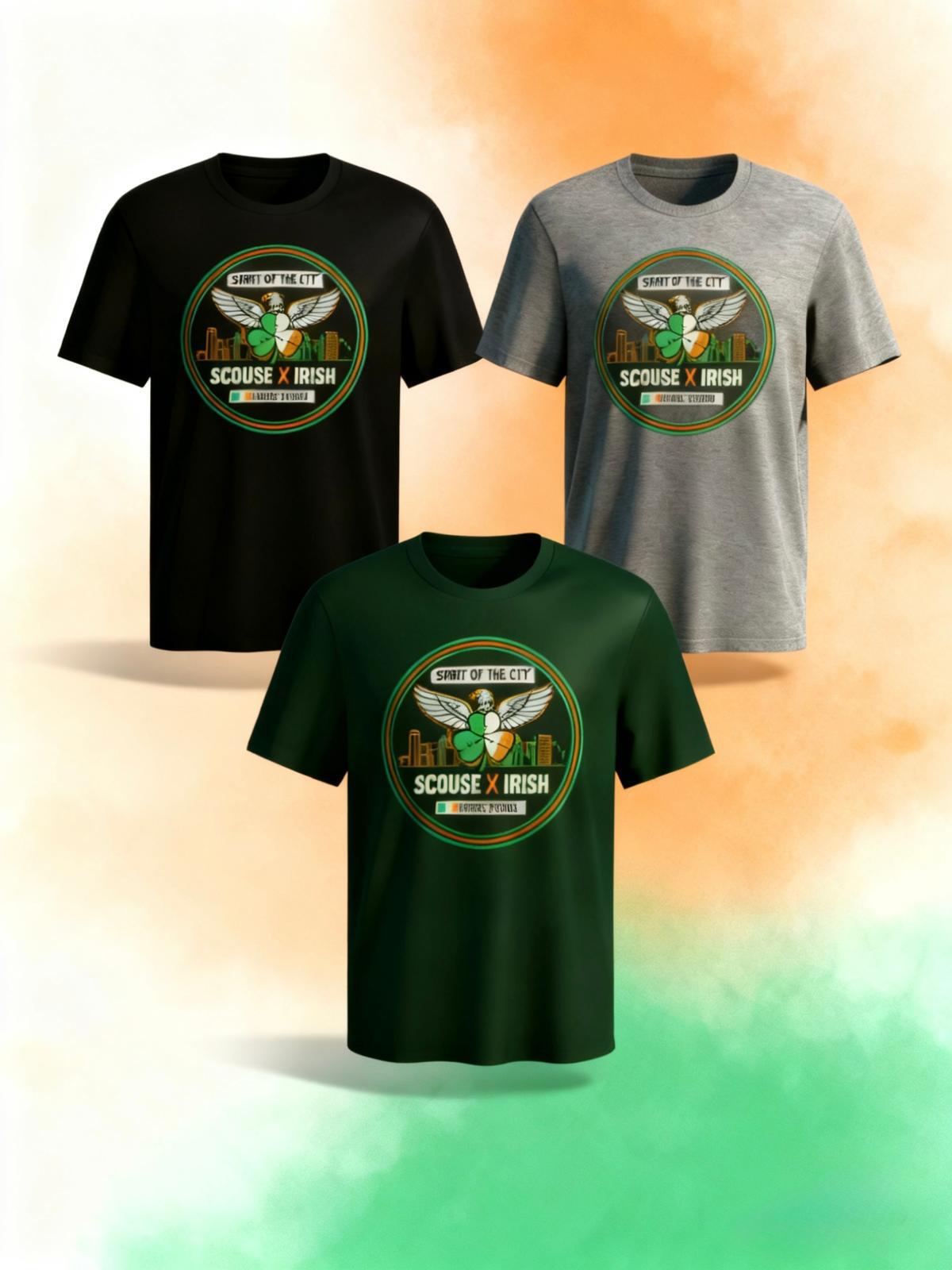 Spirit of the city - Scouse x Irish t shirt