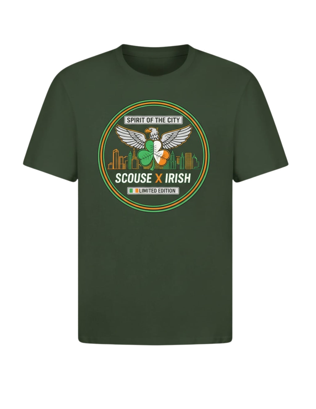 Spirit of the city x b-real Scouse x Irish t shirt (kids)