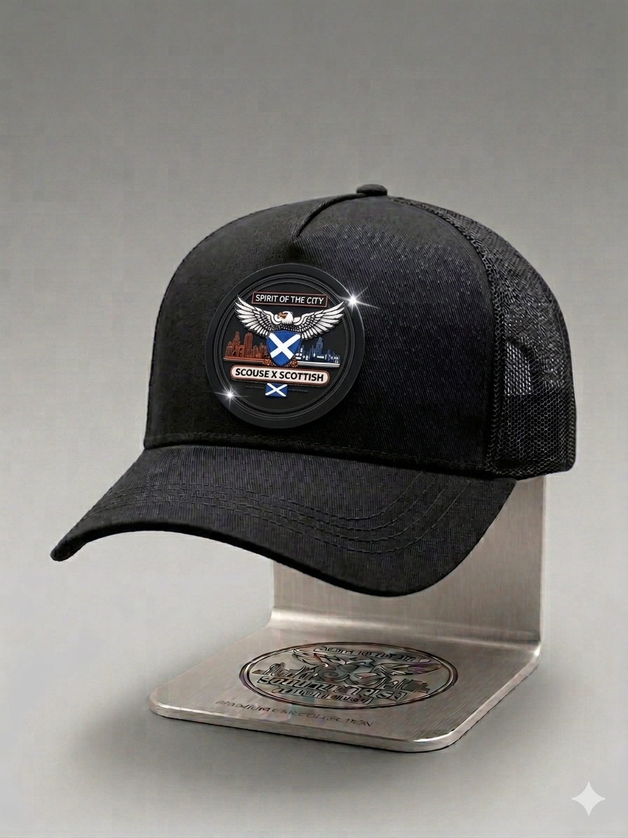 Spirit of the city X B-Real Scouse x Scottish trucker hat