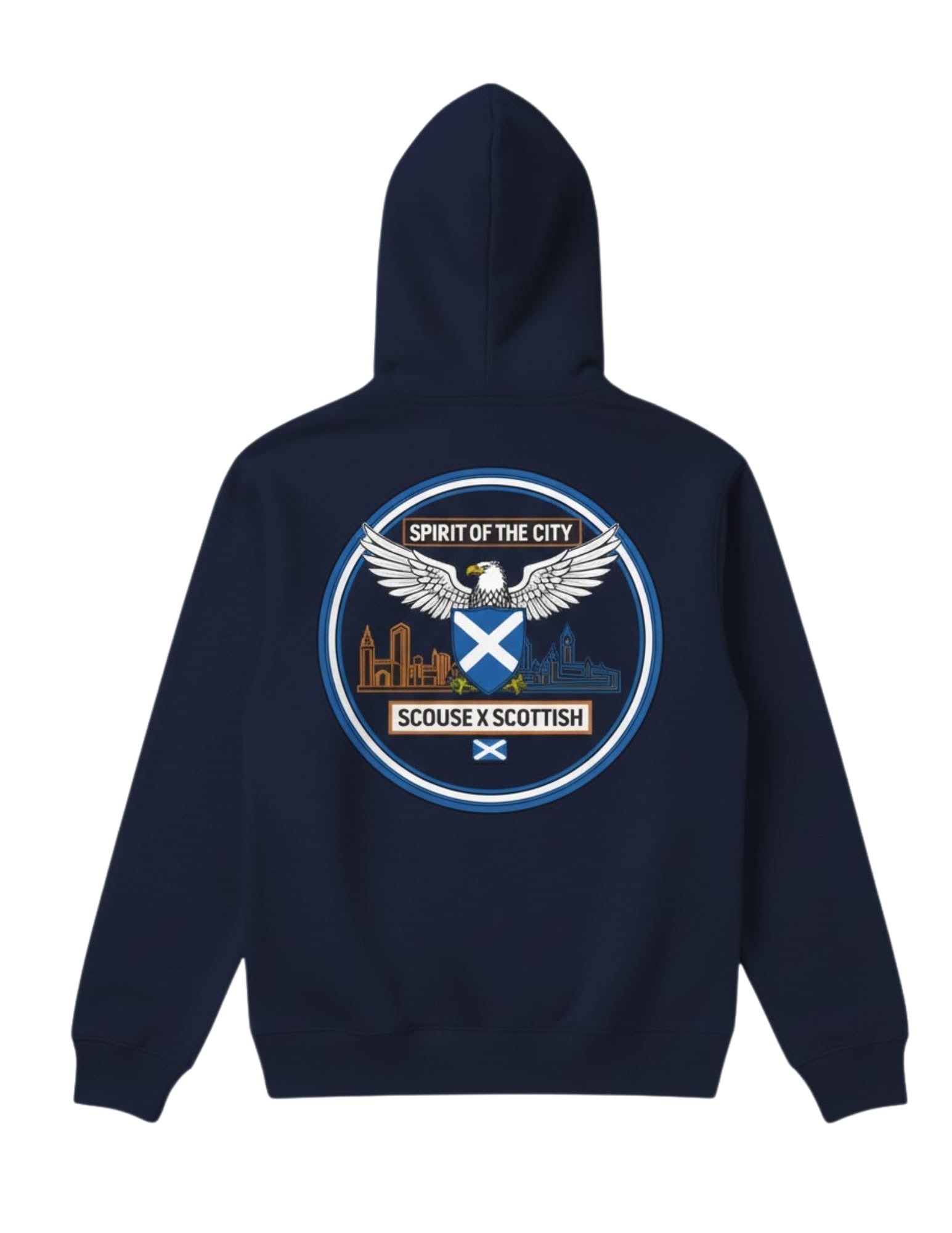 Spirit of the City X b real. Scouse X scottish hoodie