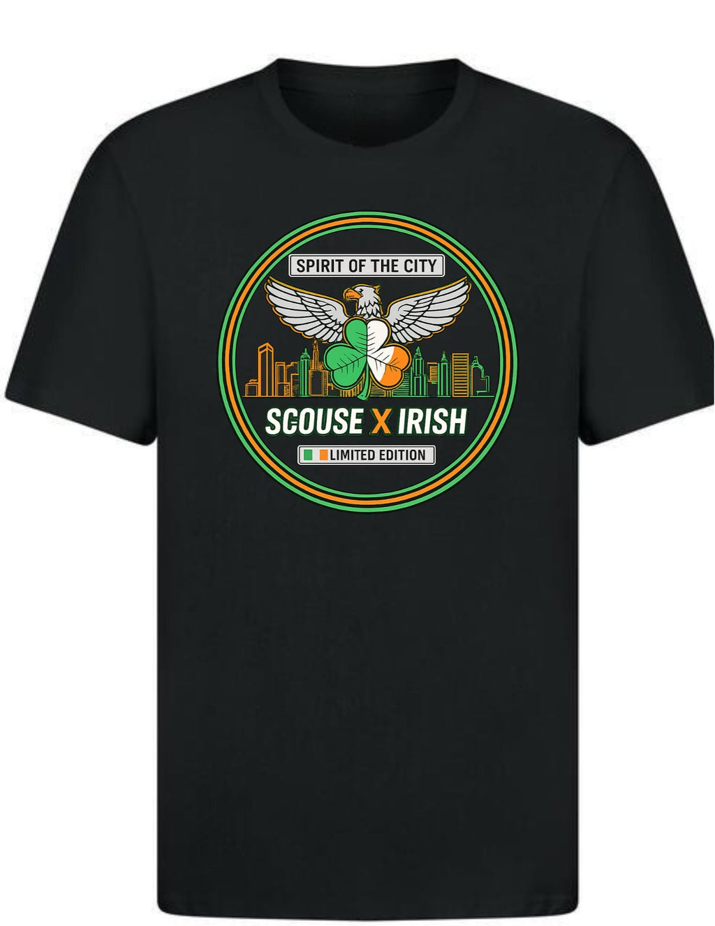 Spirit of the city x b-real Scouse x Irish t shirt (kids)