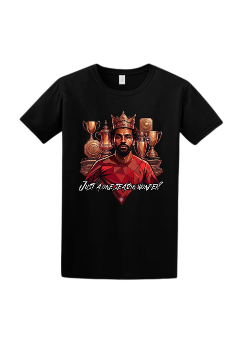 "One Season Wonder" Egyptian King Organic Cotton Box-Cut Graphic Tee