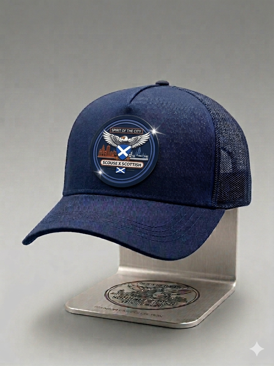 Spirit of the city X B-Real Scouse x Scottish trucker hat