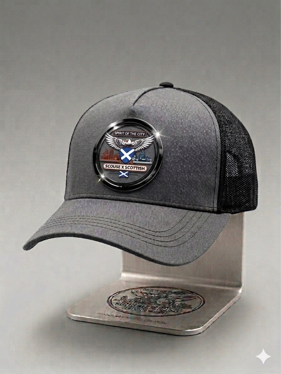 Spirit of the city X B-Real Scouse x Scottish trucker hat