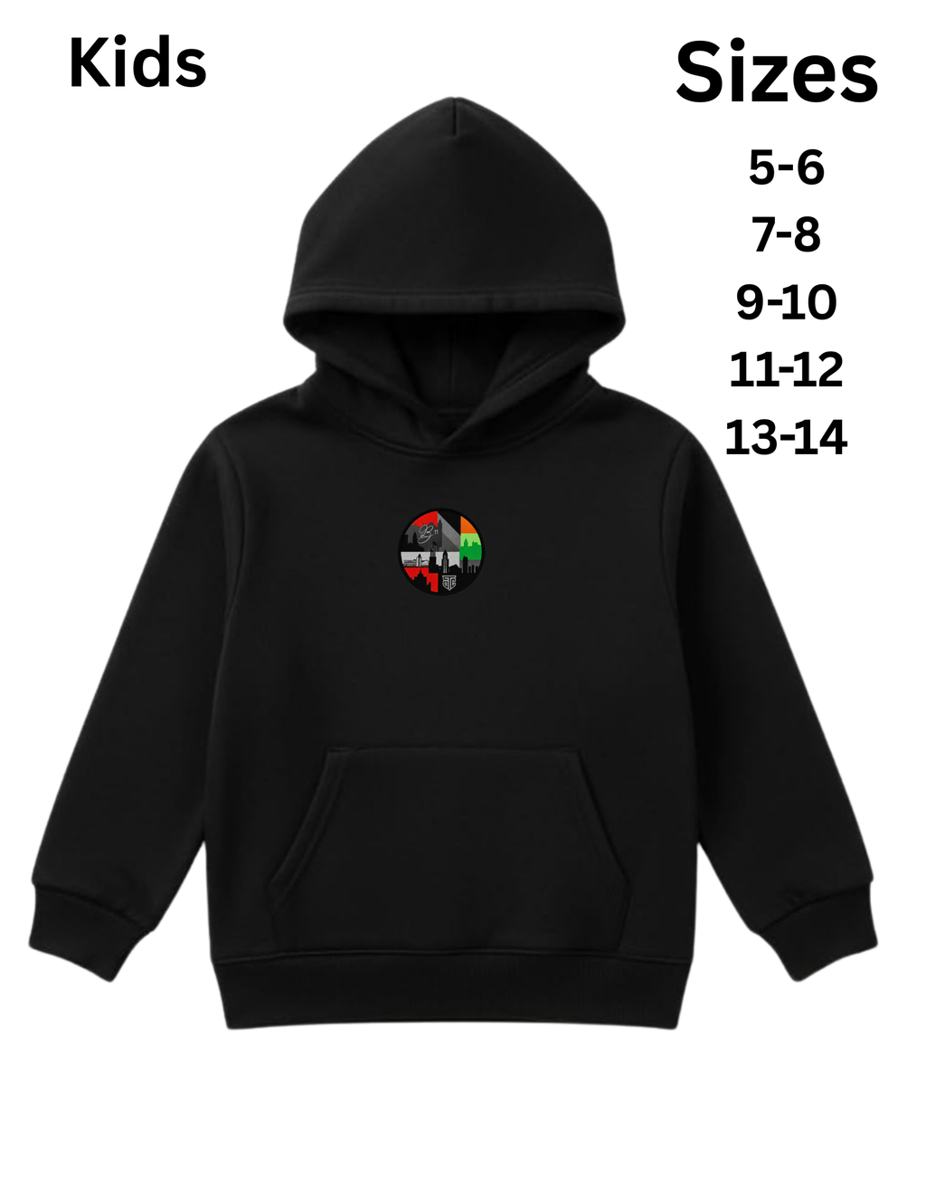 Spirit of the City X b real hoodie (kids)