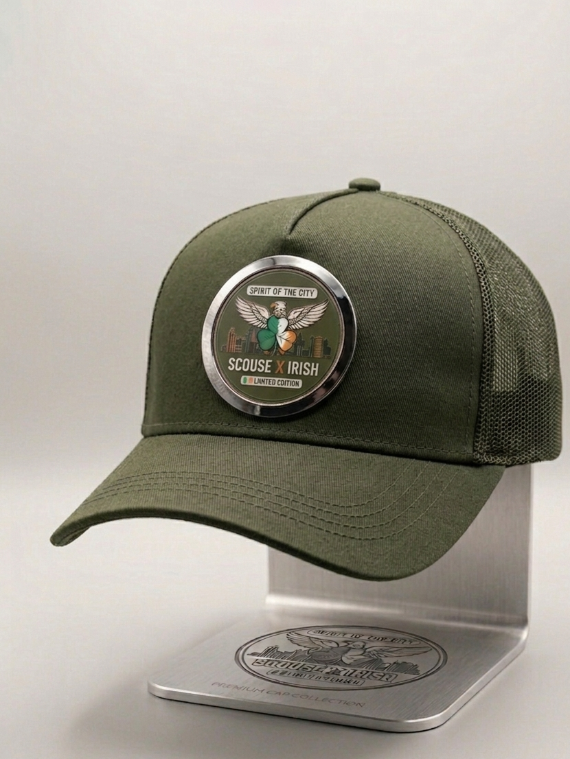 Spirit of the city X B-Real Scouse x Irish trucker hat