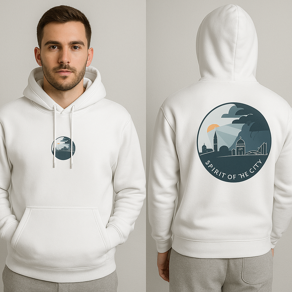 Spirit of the the City mens hoodie
