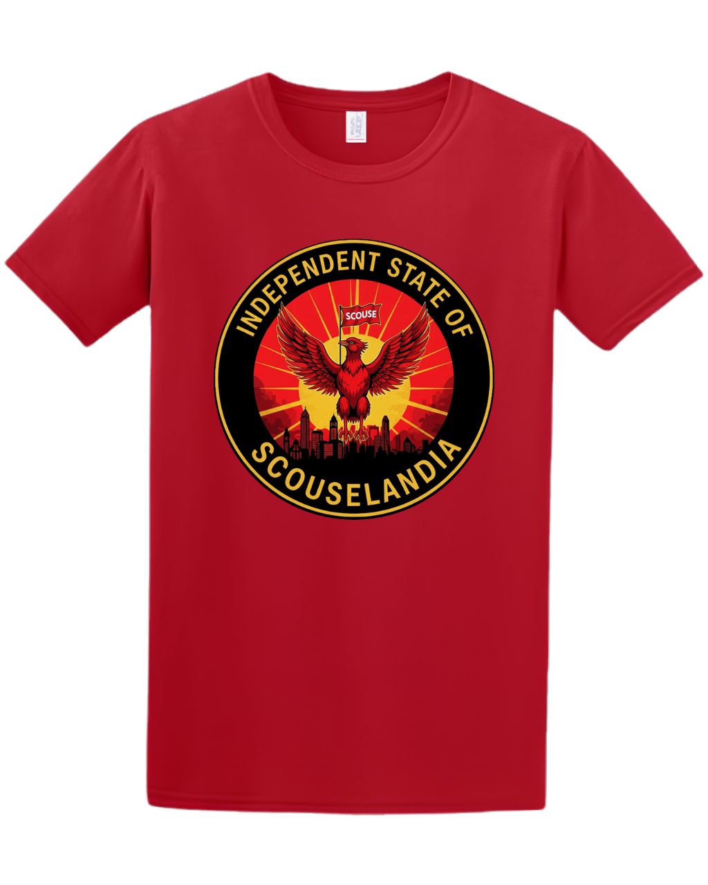 Independent State of Scouselandia Tee – Sunrise Edition