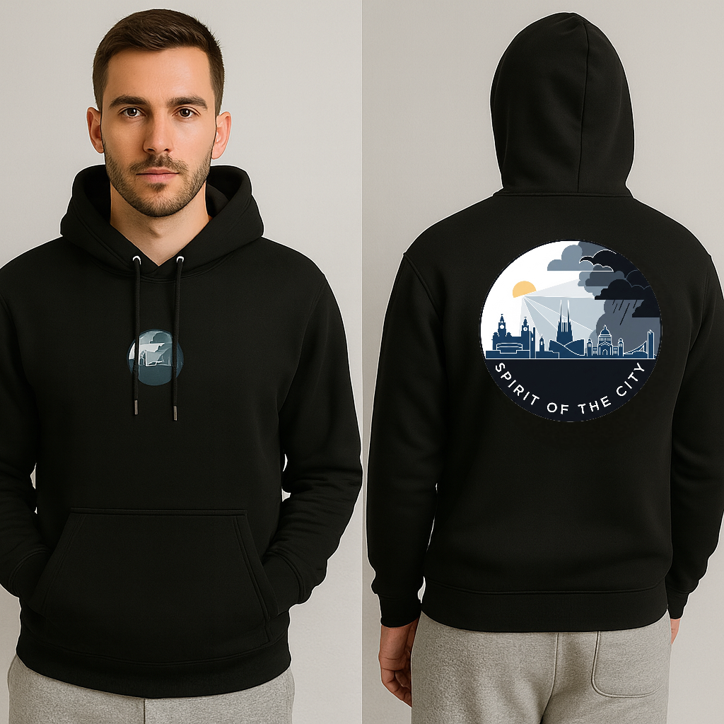 Spirit of the the City mens hoodie