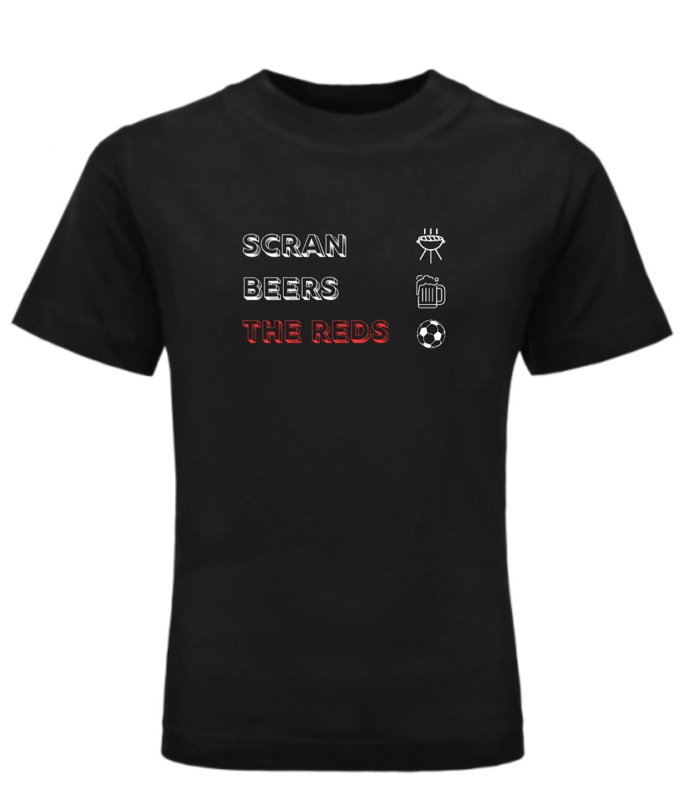 Spirit of the City- City is red range t shirt