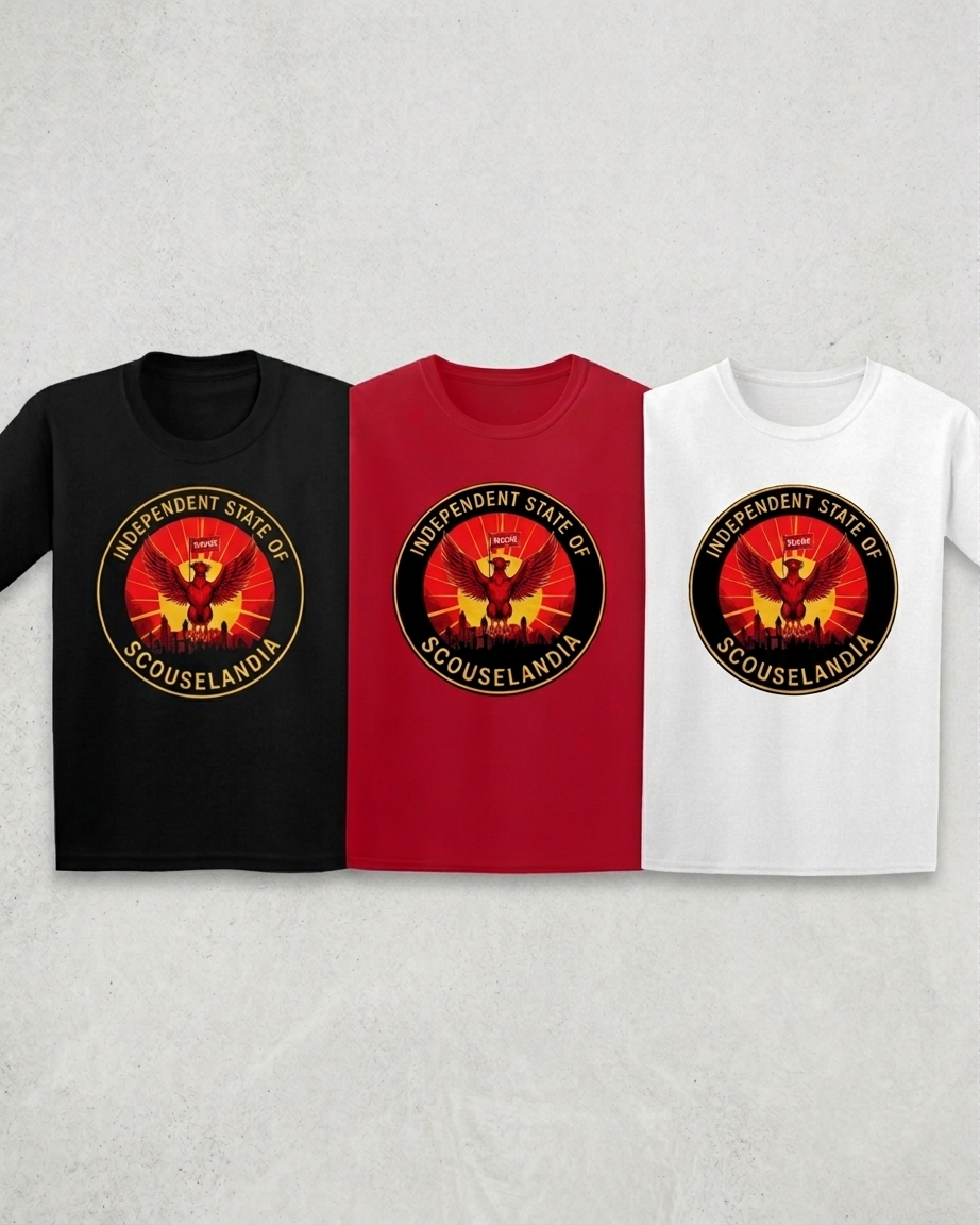 Independent State of Scouselandia Tee – Sunrise Edition