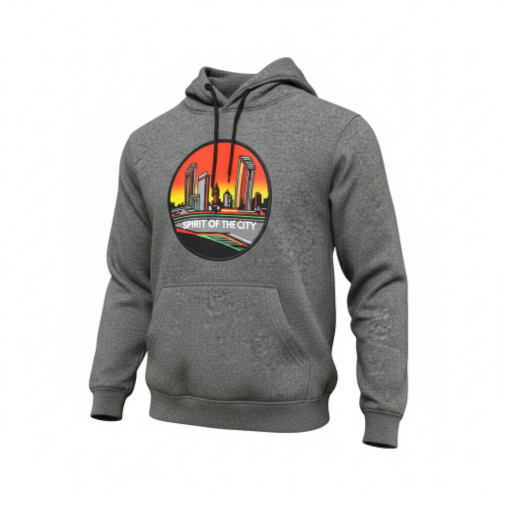 Spirit of the City - sunset skyline edition hoodie