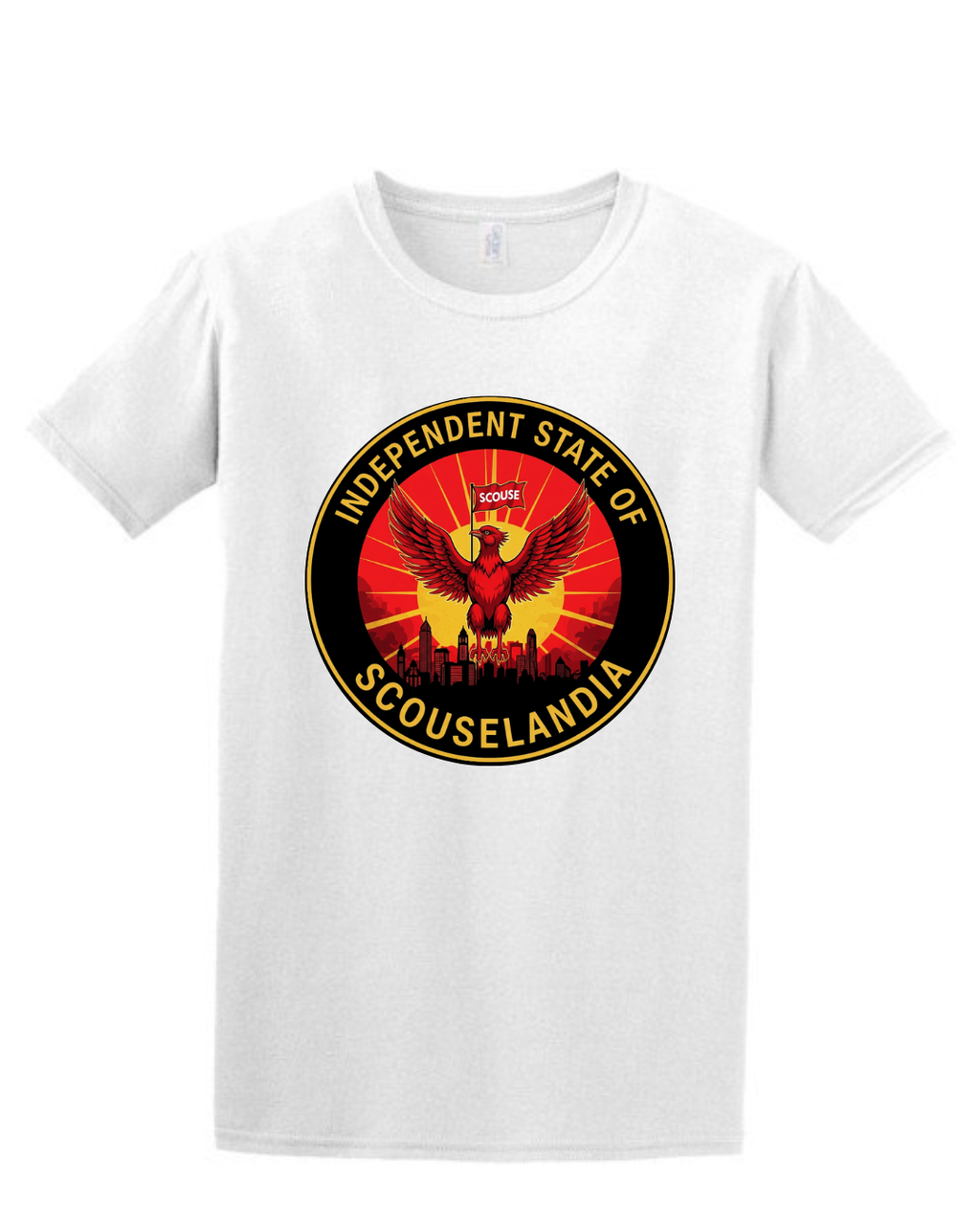 Independent State of Scouselandia Tee – Sunrise Edition