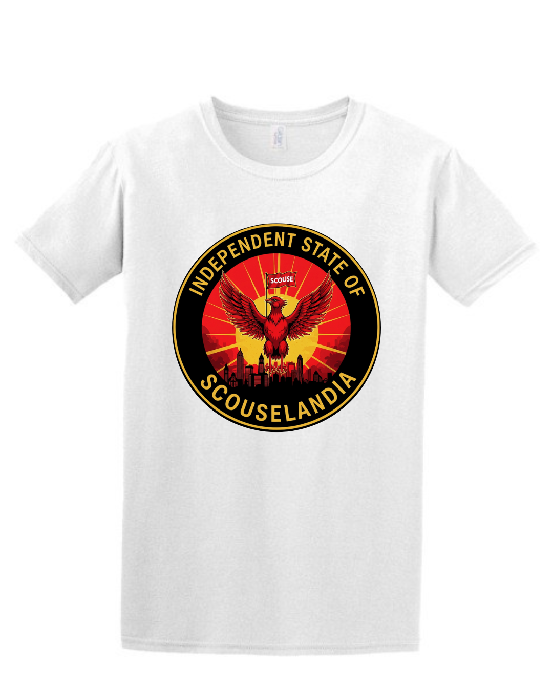 Independent State of Scouselandia Tee – Sunrise Edition