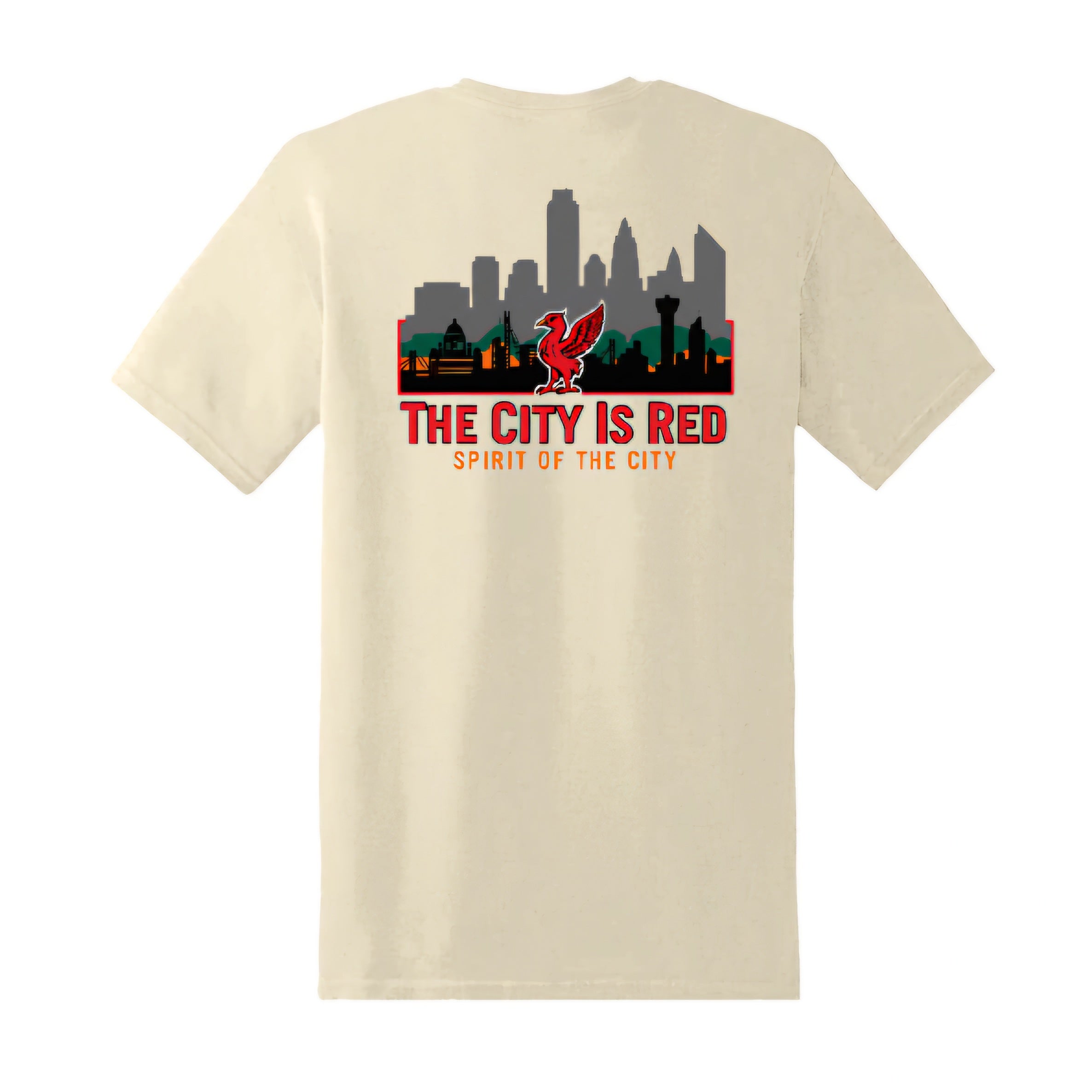 Spirit of the city - The City Is red range t shirt