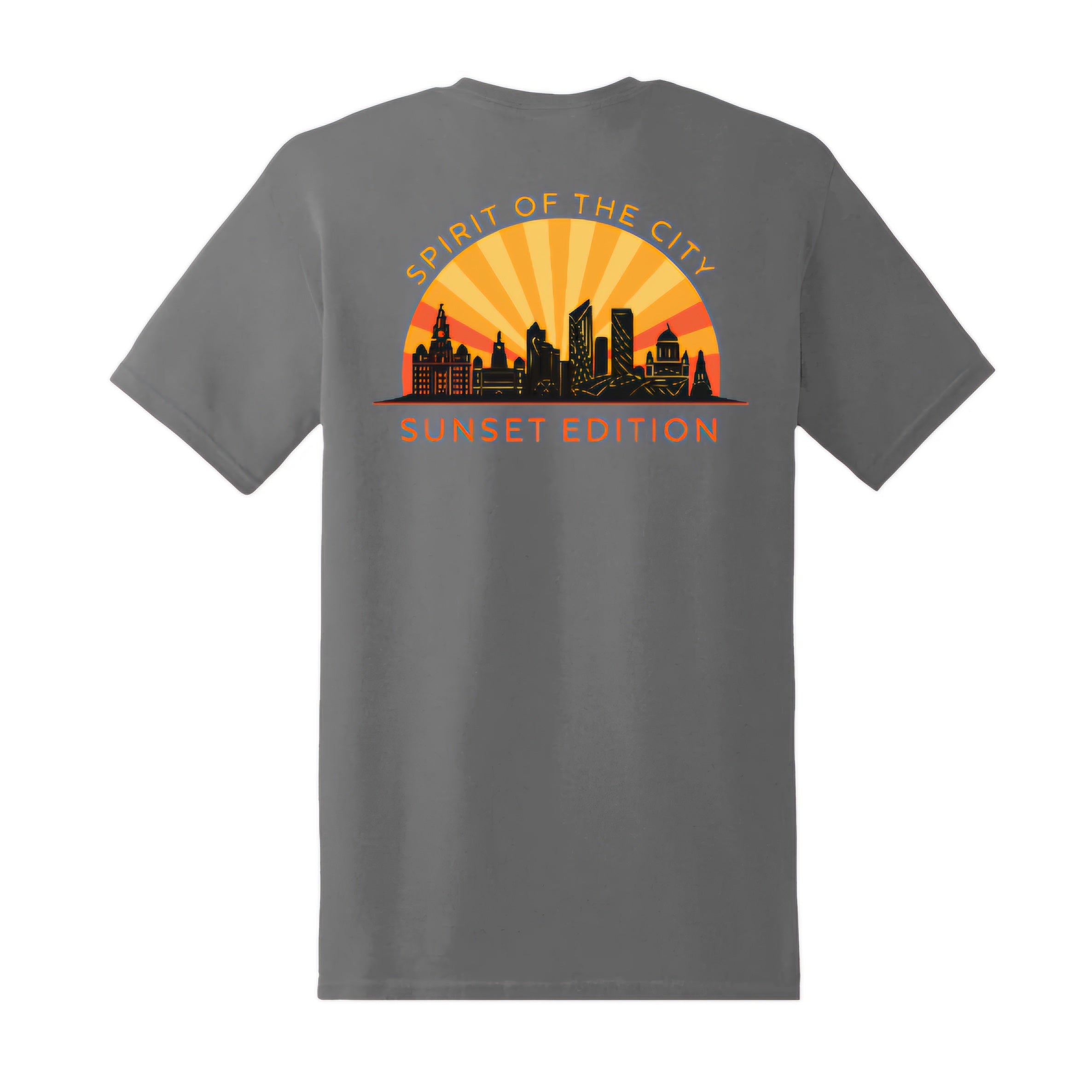 Spirit of the City- Sunset Edition mens t shirt