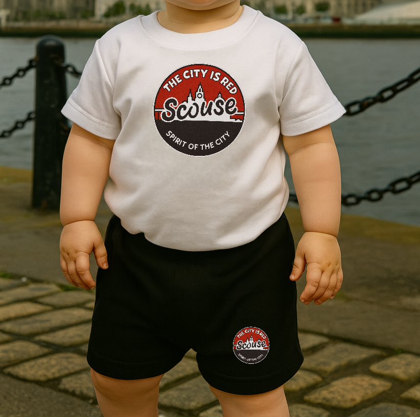 Spirit of the City- City is red shirts and t shirt set