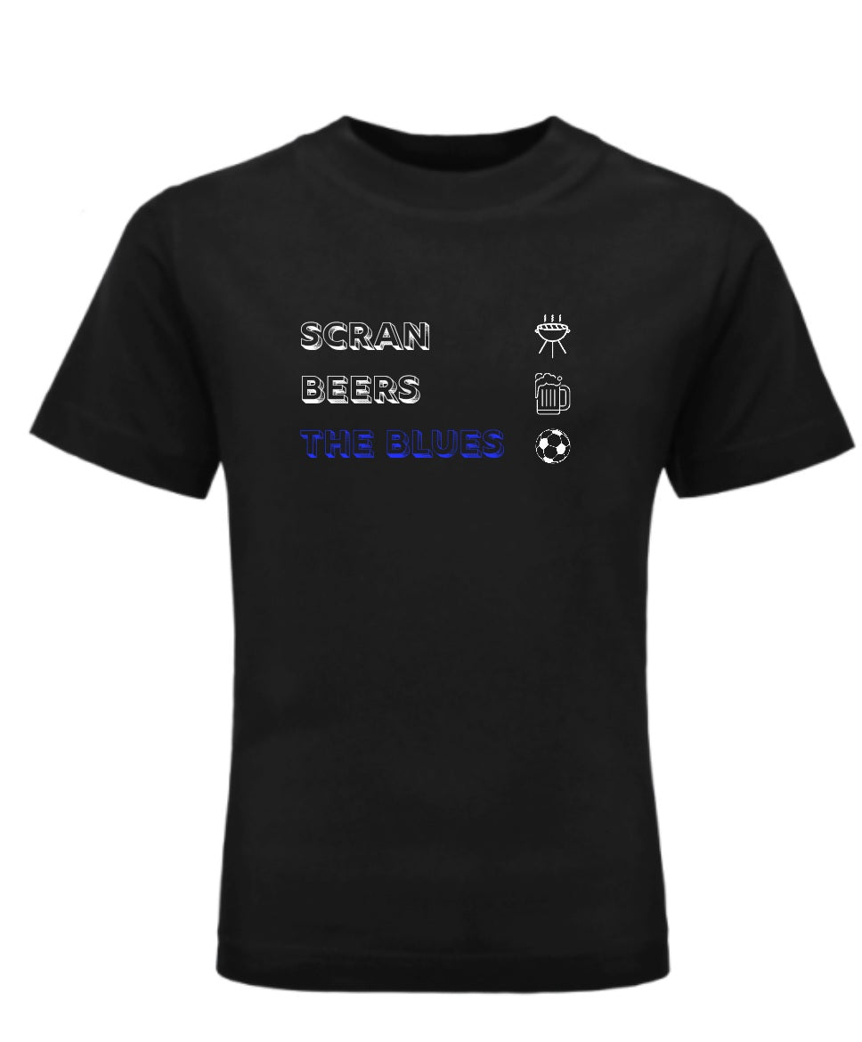 Spirit of the City- The city is blue range kids t shirt