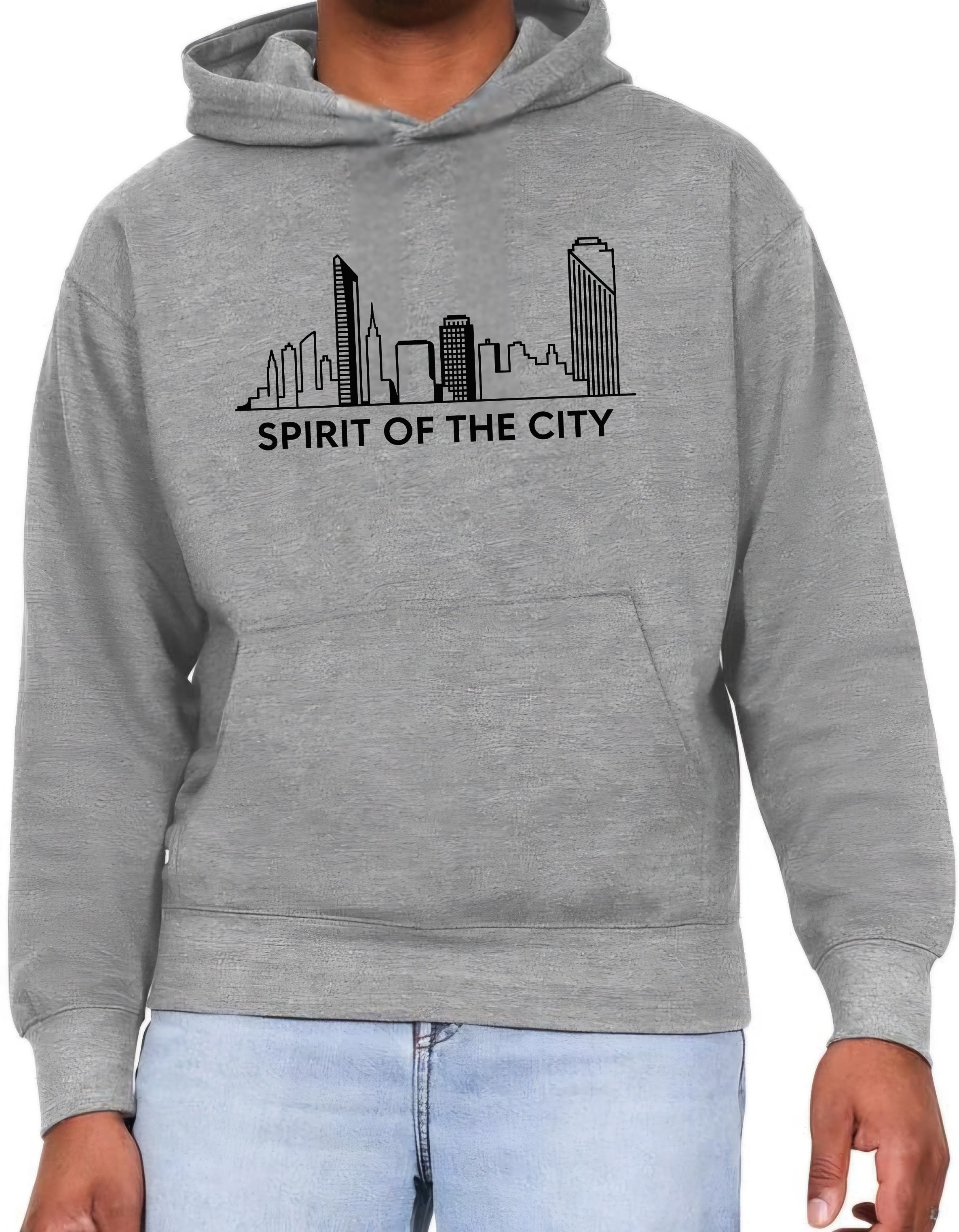 Spirit of the city - skyline hoodie