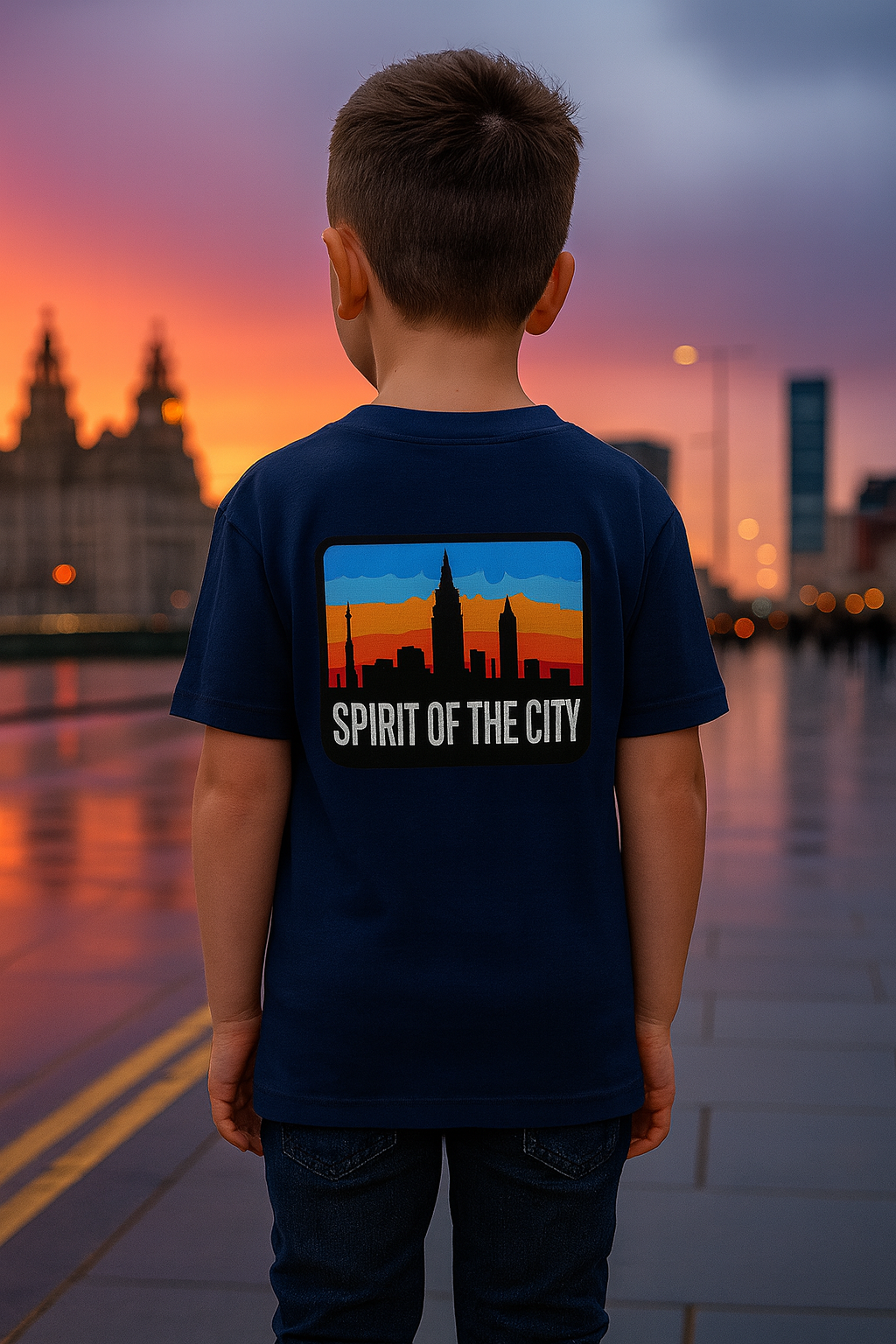 Spirit of the City - OG T-Shirt shirt kids
