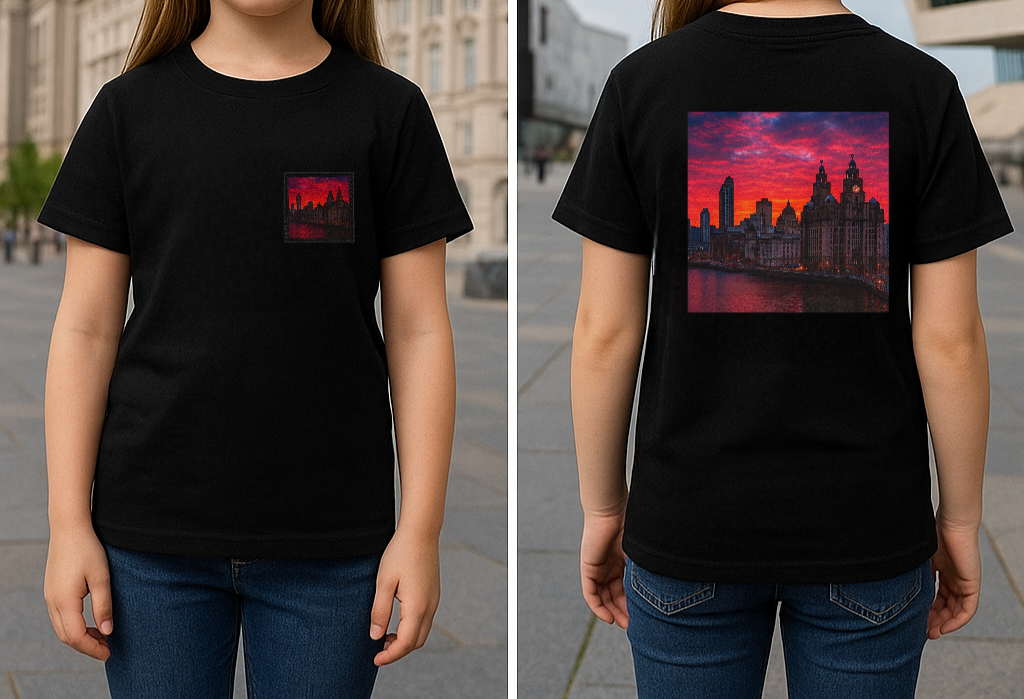 Spirit of the City - sunset skyline edition kids