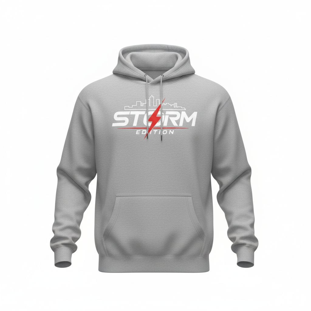 Spirit of the City- storm red mens full tracksuit grey