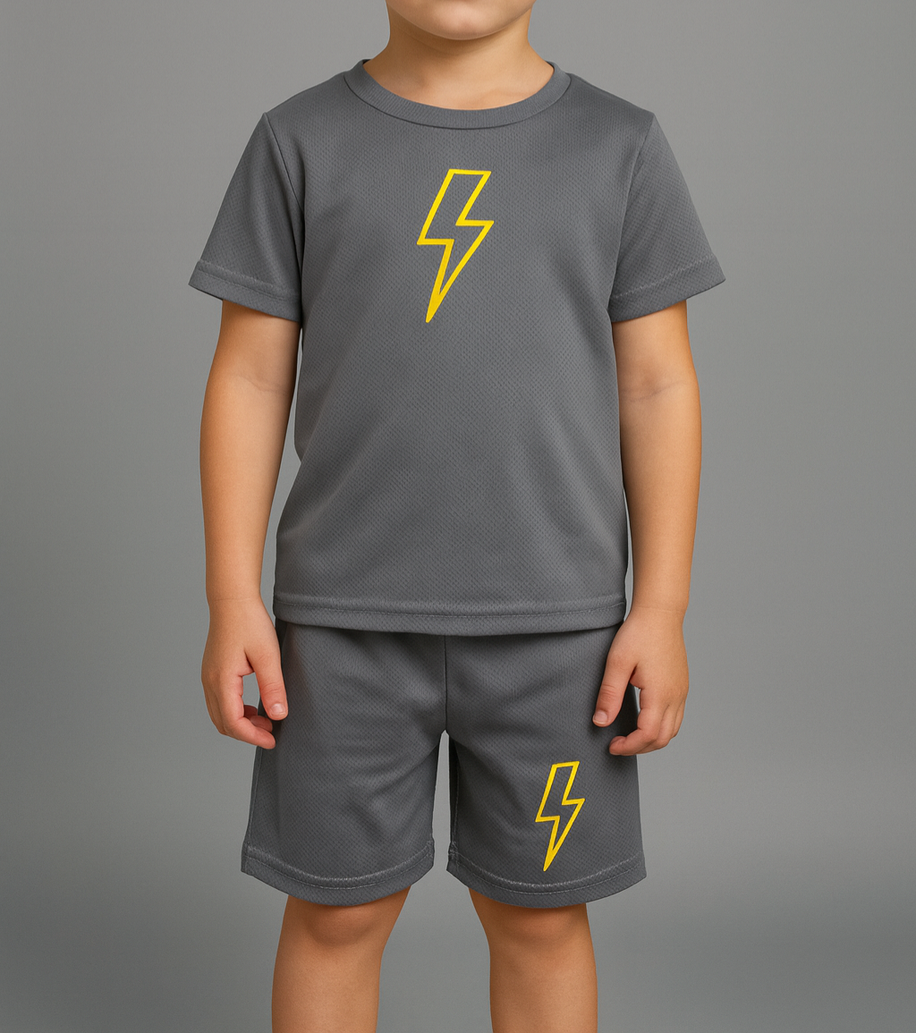 Spirit of the City-Storm kids T shirt and shorts set