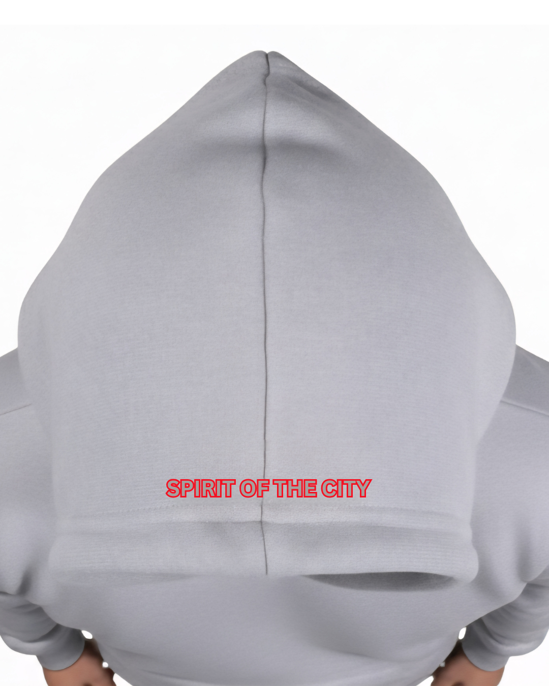 Spirit of the City- storm red mens full tracksuit grey