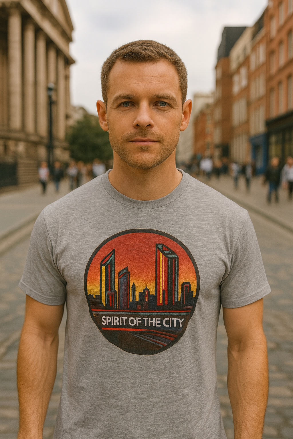 Spirit of the city - sunset skyline edition