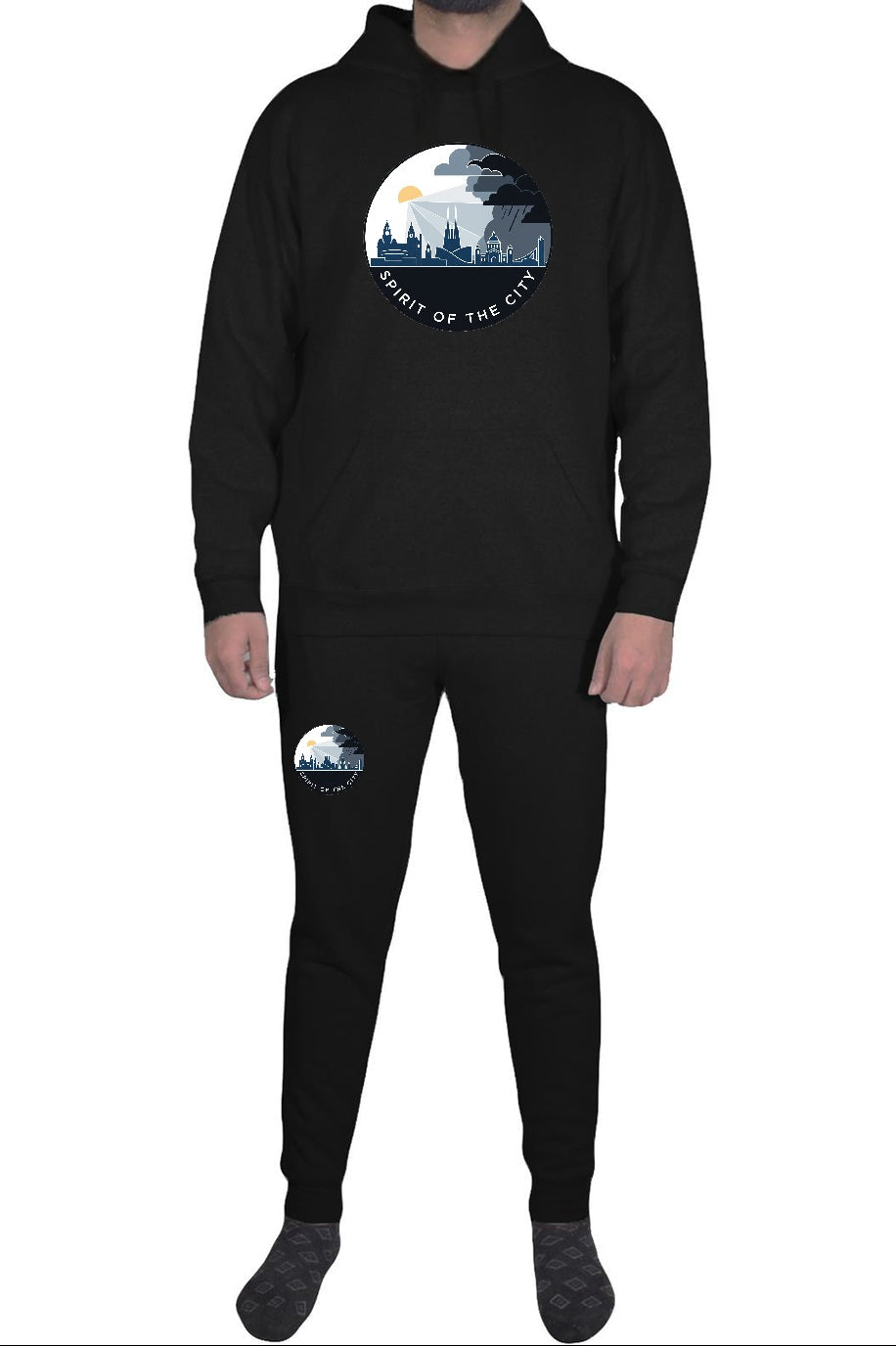 Spirit of the City- mens full tracksuit