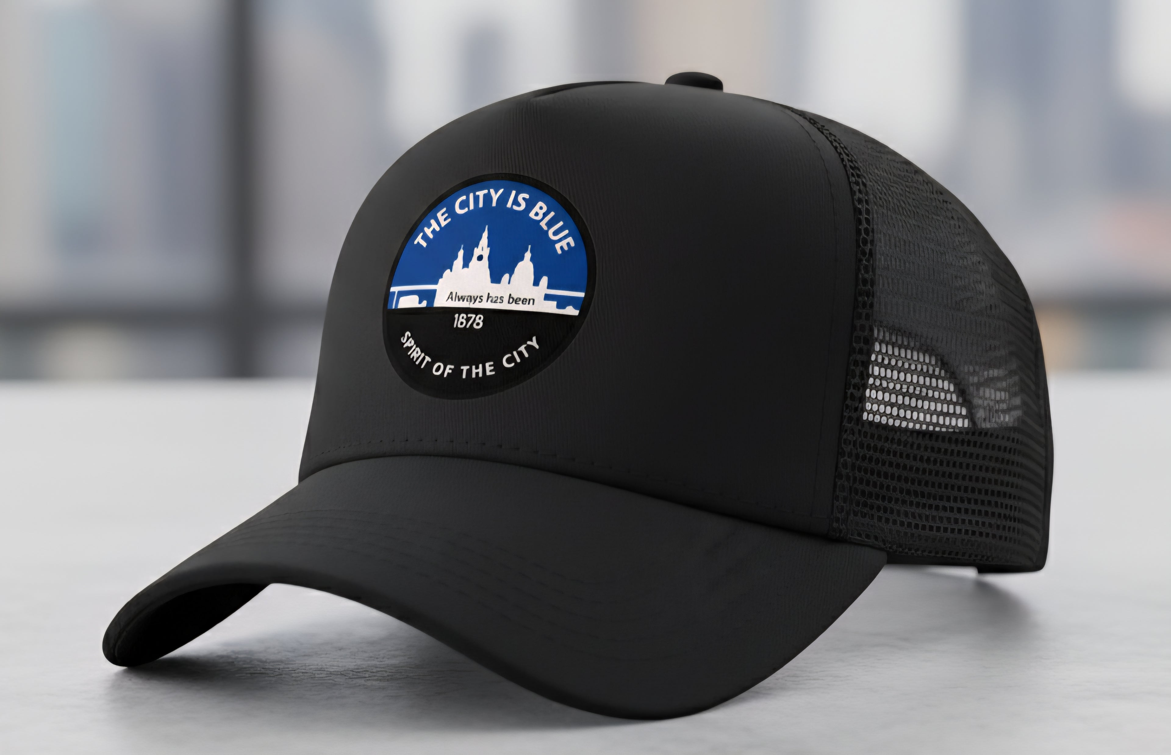 Spirit of the City- the city is blue range hat