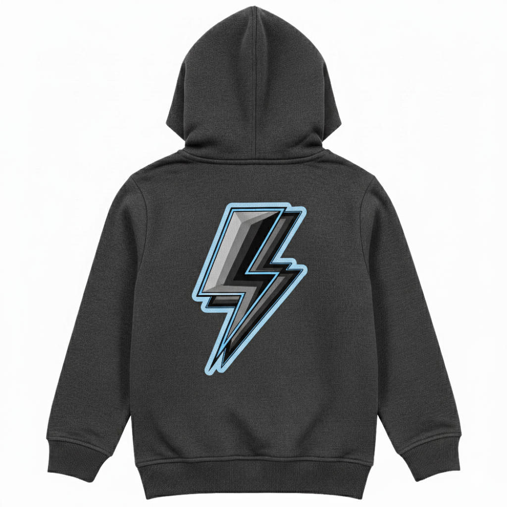 Spirit of the City- storm edition mens hoodie/ blue design