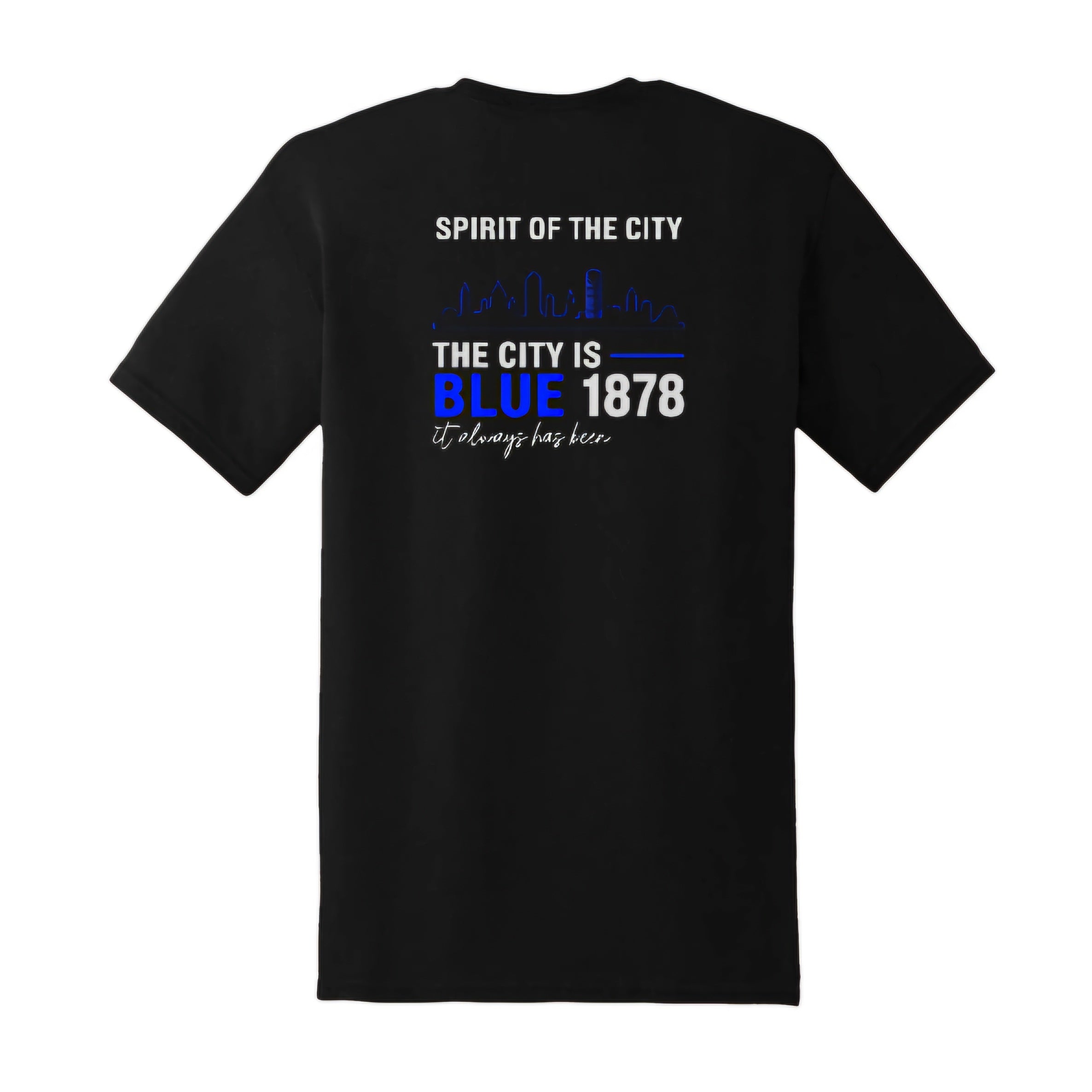 Spirit of the City - the City Is Blue t shirt
