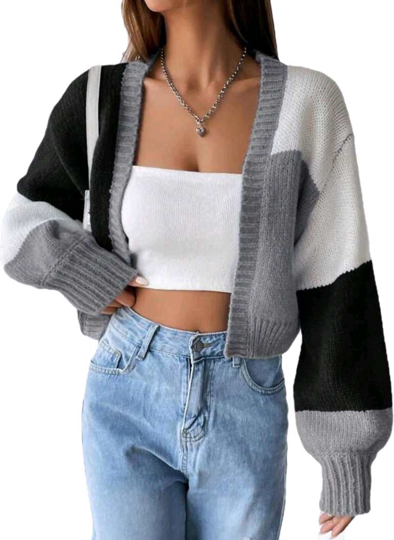 Spirit of the City- womans knit cardigan