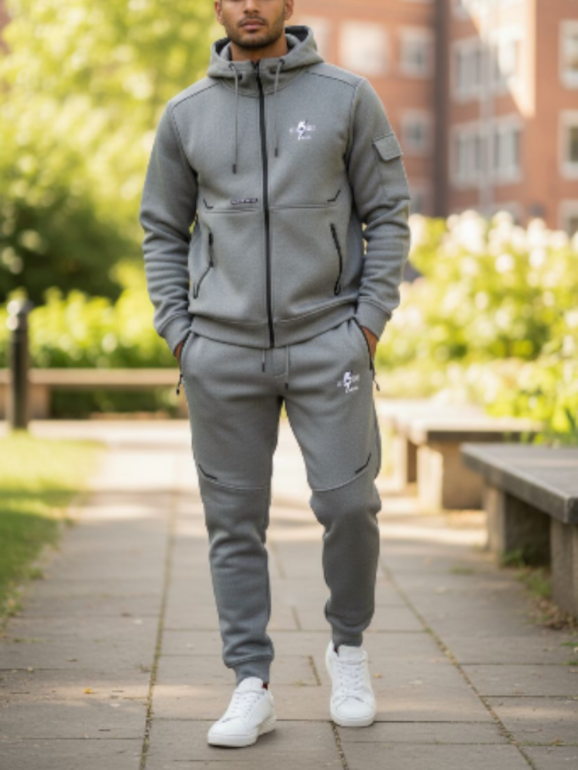 STORM EDITION: Reflective Performance Tracksuit (Grey)