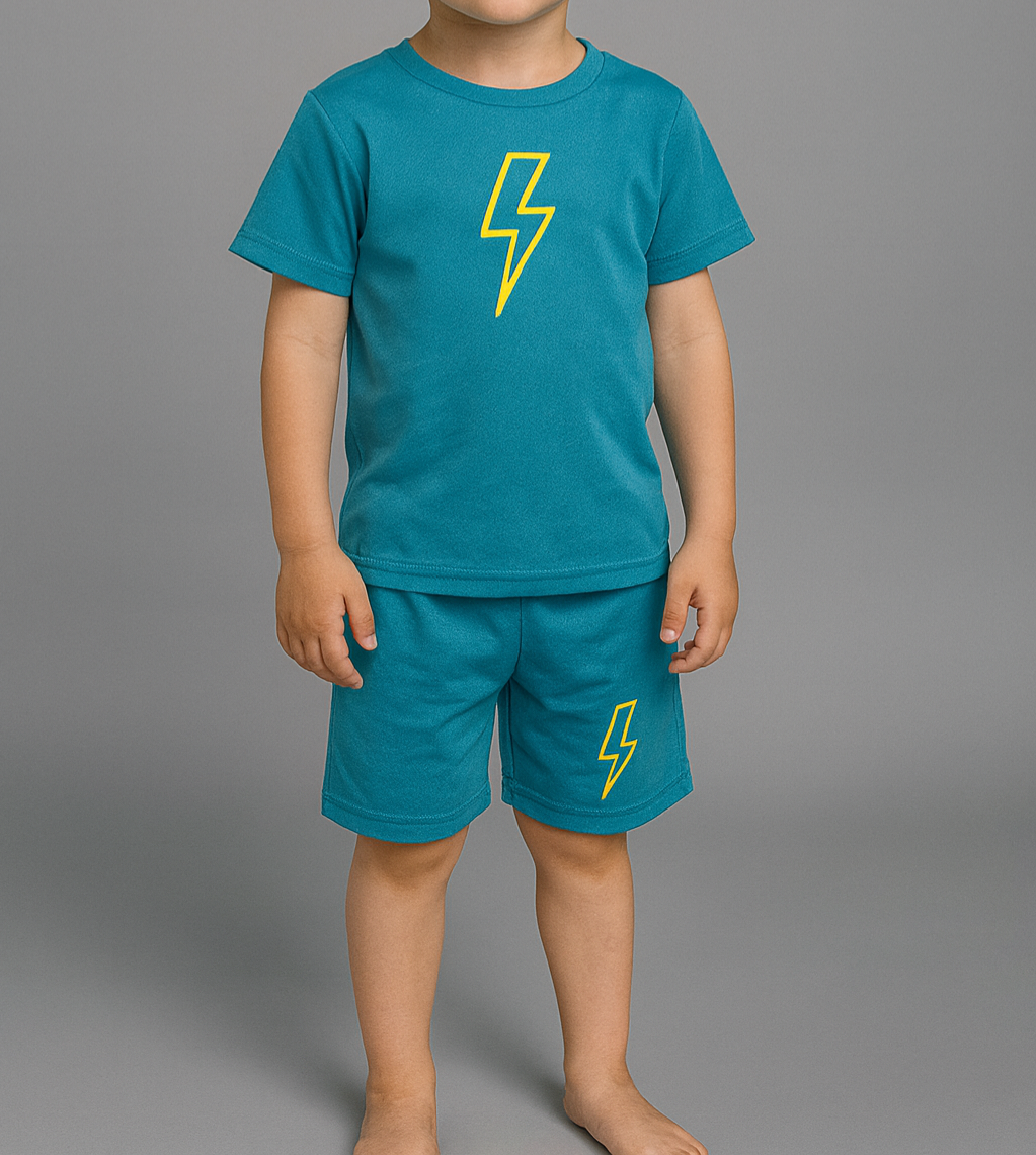 Spirit of the City-Storm kids T shirt and shorts set