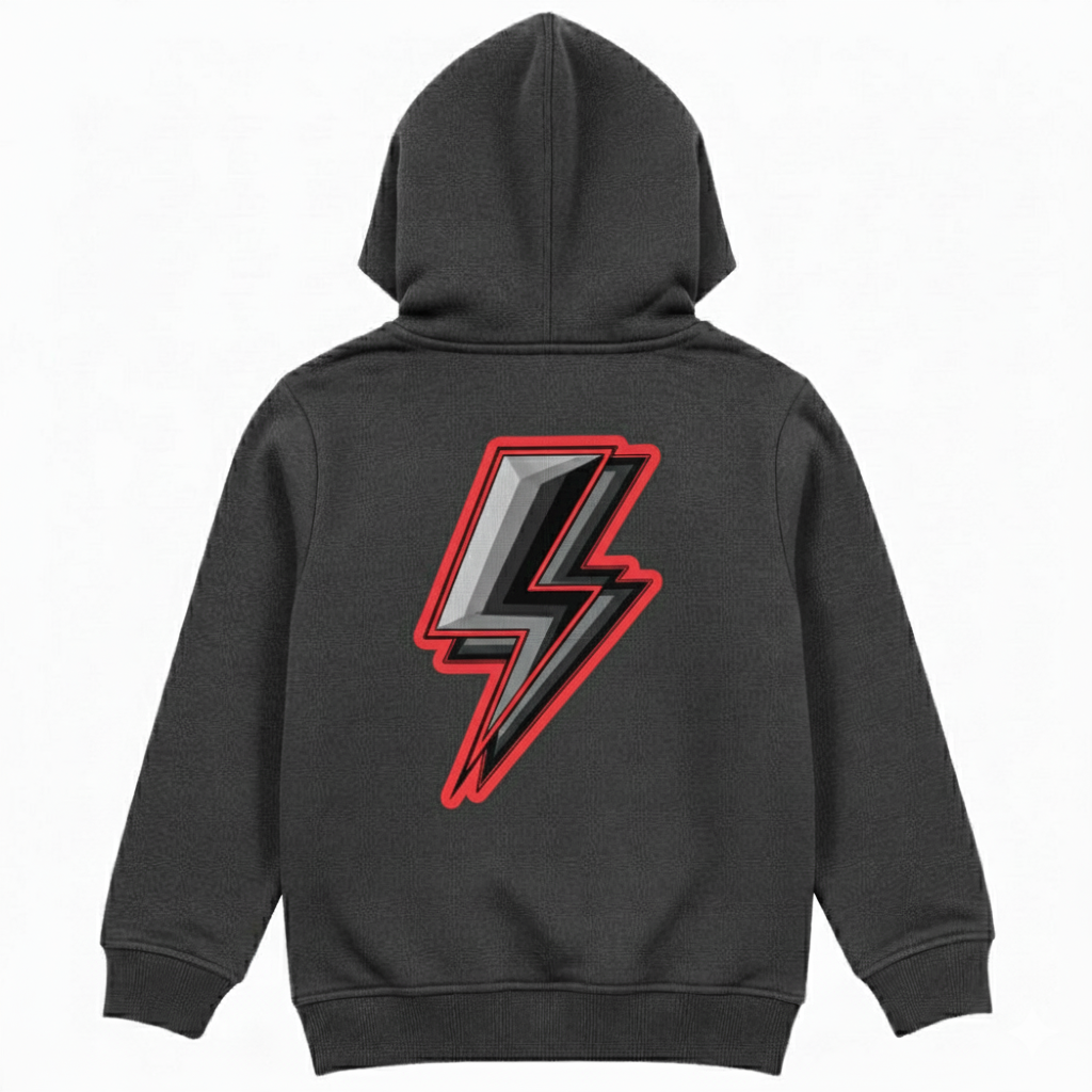 Spirit of the City- storm edition mens hoodie/ Red design