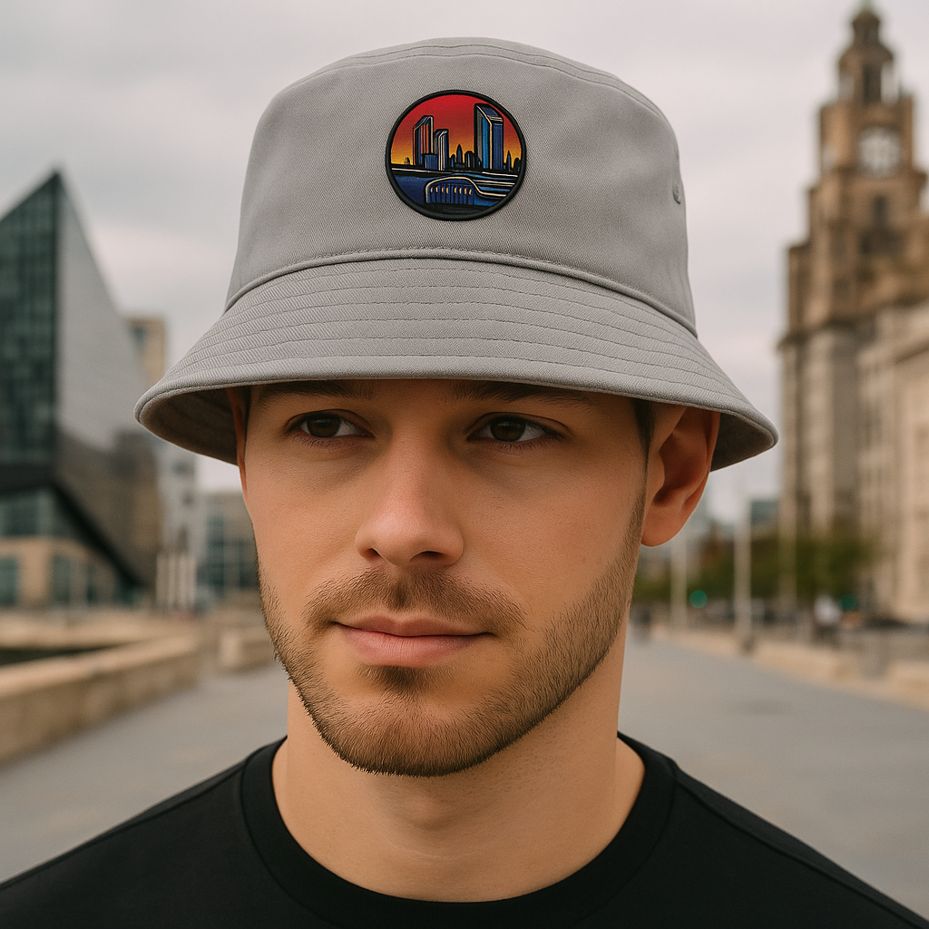 Spirit of the city - sunset skyline edition bucket hat