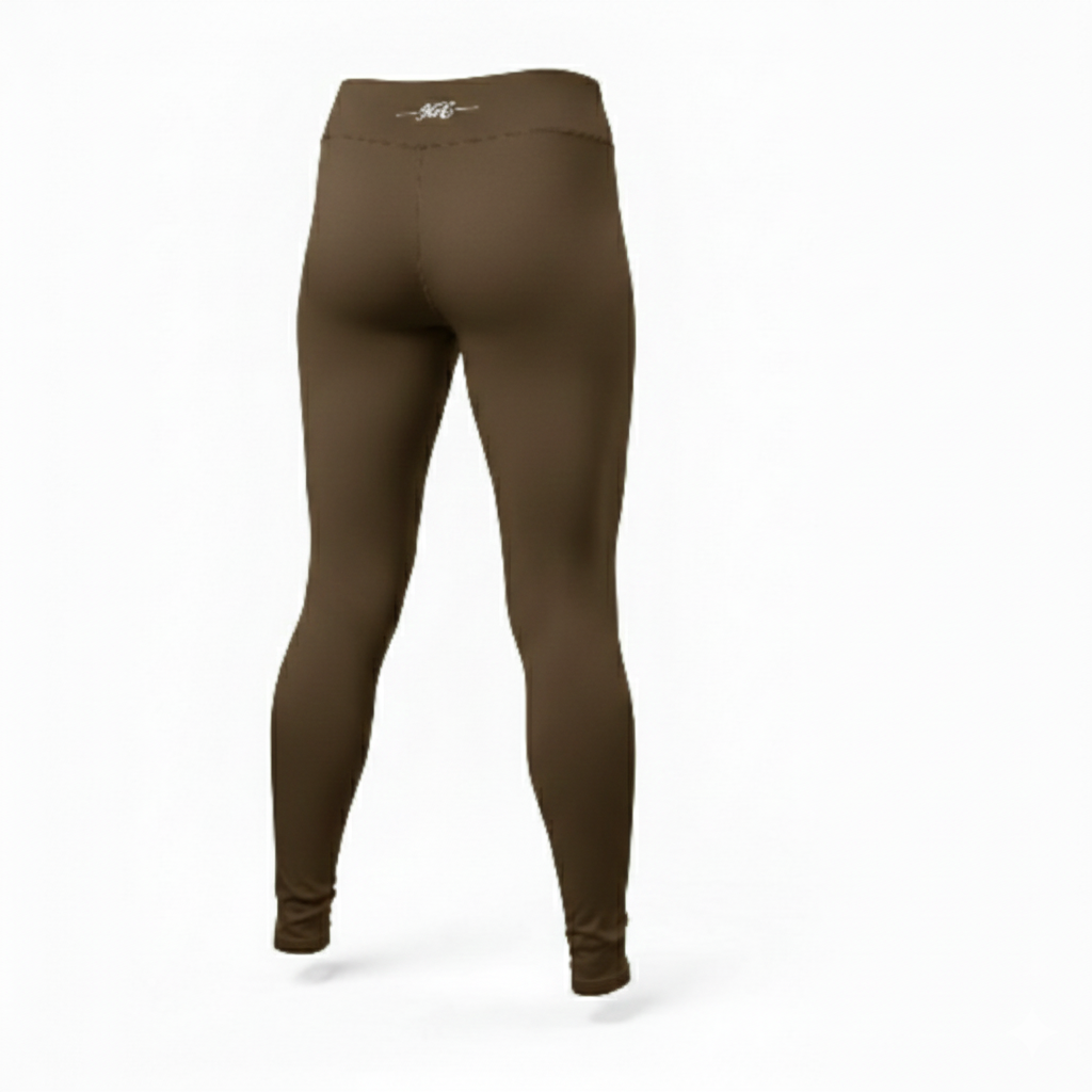 Women’s 2-Piece activewear jacket & Legging set (chocolate)